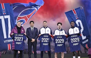 باريس سان جيرمان يعزز قوته بتجديد عقد إنريكي وحكيمي